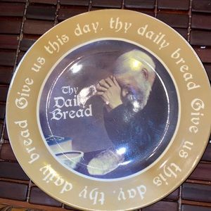 Maud Borup Thy Daily Bread Decorative Collector Plate